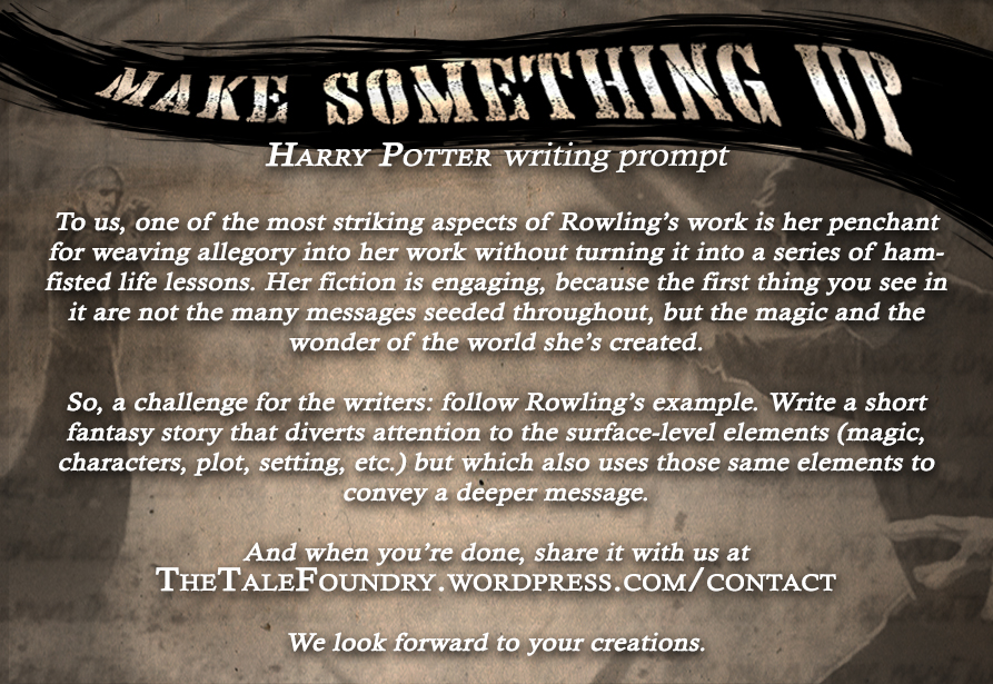 Make Something Up — Harry Potter Month