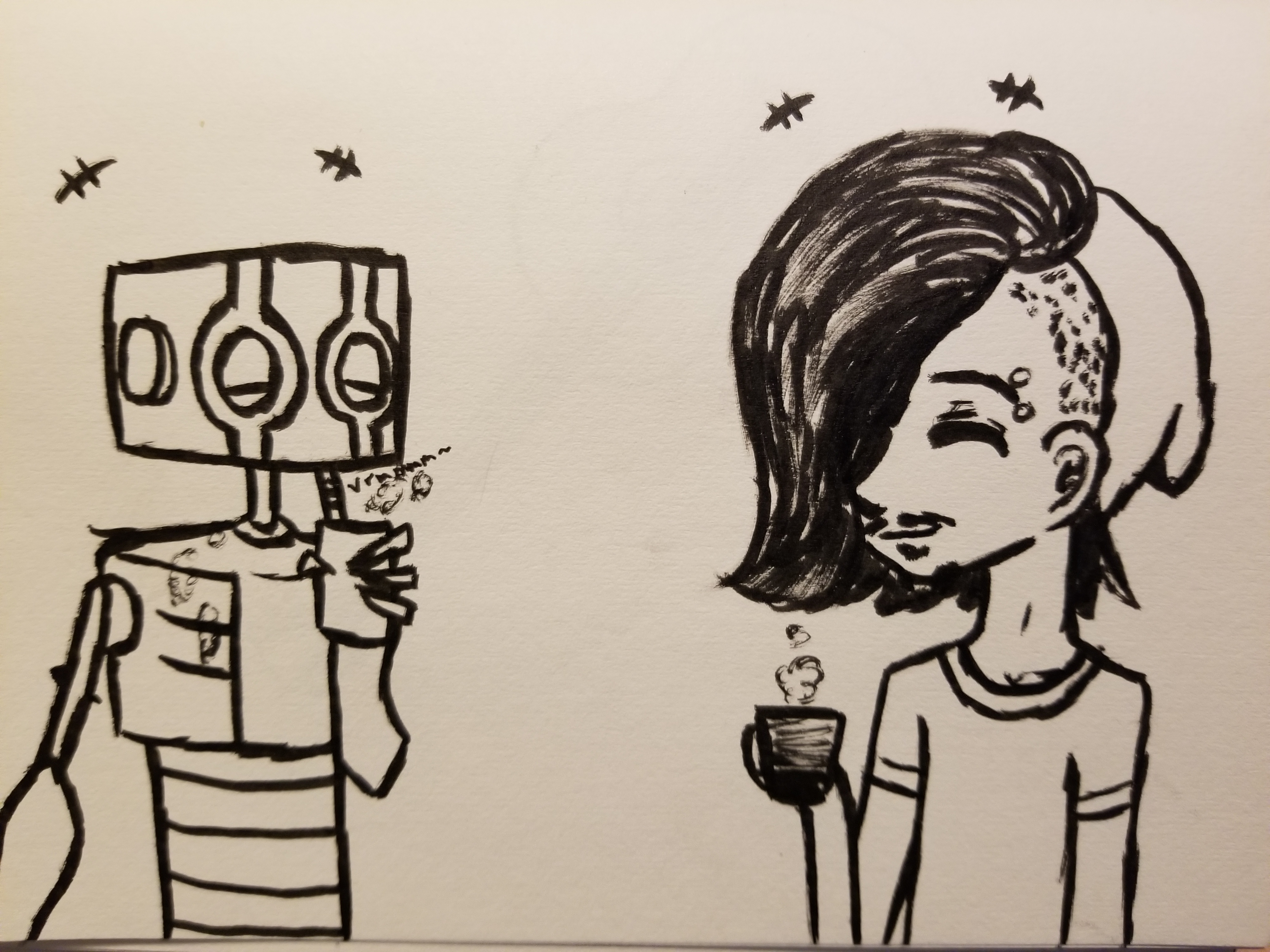 DukkiFluff — Benji and Talebot Share a Drink « Tale Foundry